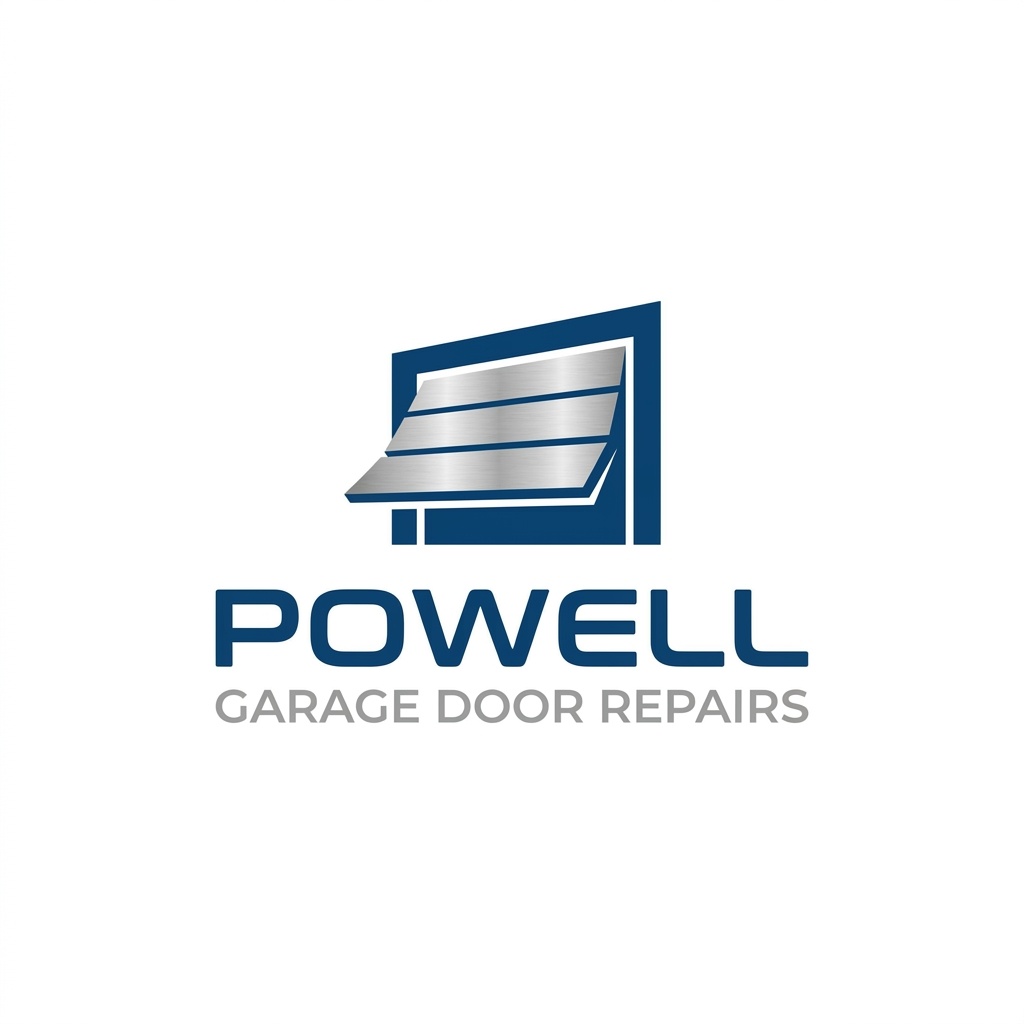 Powell Local Garage Door Logo